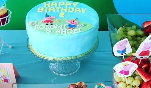 3029 Peppa Pig Birthday Cake ペッパピッグお誕生日ケーキ