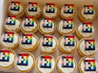 Rainbow Pride 2026.🌈Very nice office celebration.  Thank you very much for the order once again! 
今年もレインボープライドウィークのオフィスでのお祝いのカップケーキオーダーありがとうございました。

#raibowpridecupcakes2026 #corporateeventcupcakestokyo #レインボープライド２０２６カップケーキ #コーポレートイベントケーキオーダー東京